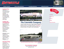 Tablet Screenshot of entwistleco.com
